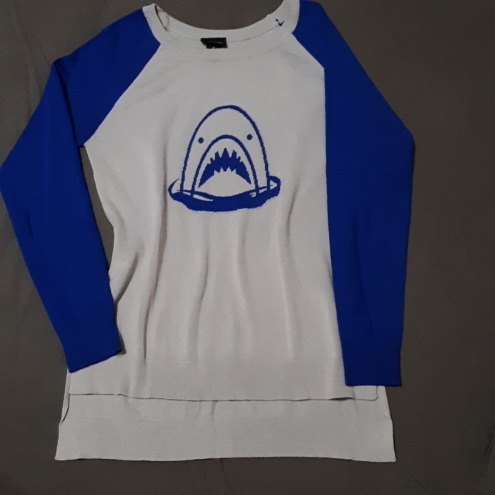 Rue 21 Shark Sweater - Picture 2 of 5